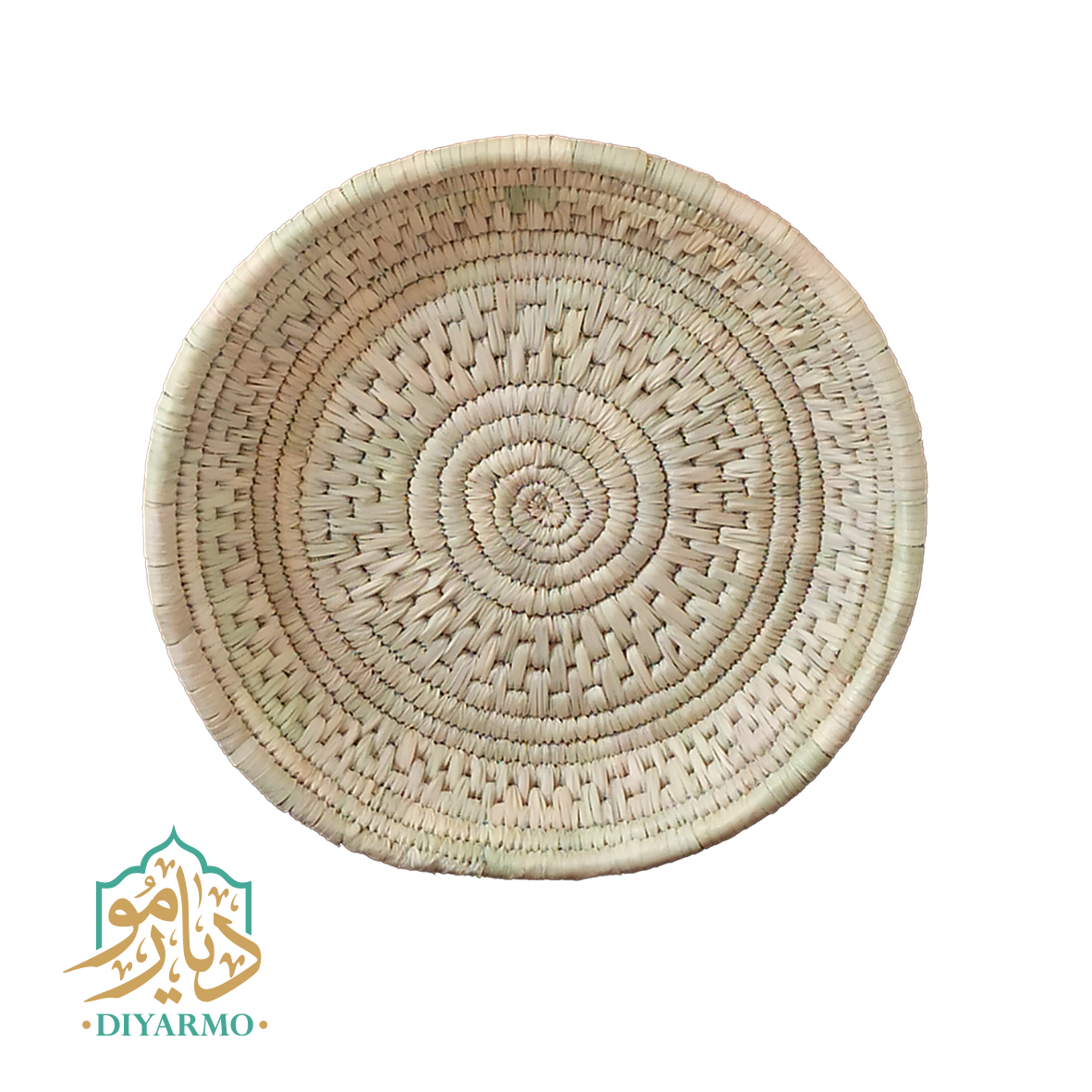 سینی حصیری بافت ترکیبی آجری و ساده - کد DM10 1 سینی حصیری بافت ترکیبی آجری و ساده -کدDM10