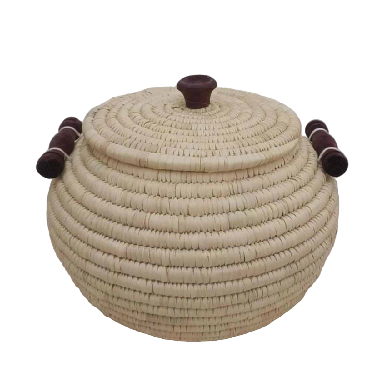 خمره حصیری دسته چوبی