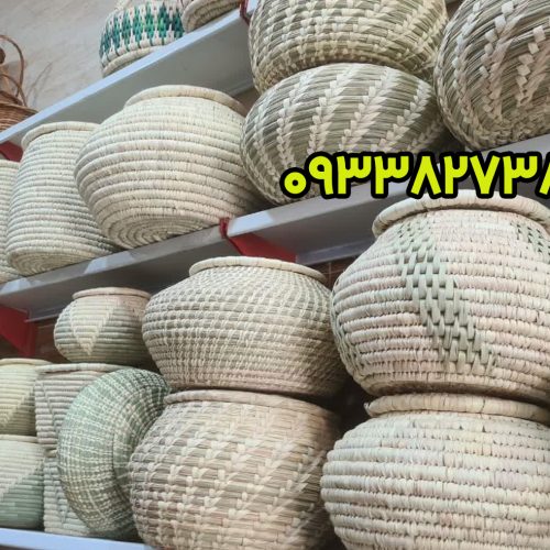 فروش عمده خمره حصیری گندمی